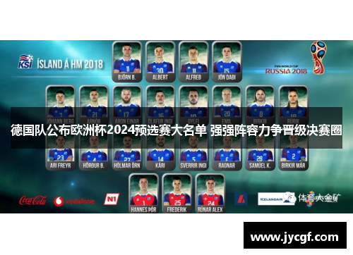 德国队公布欧洲杯2024预选赛大名单 强强阵容力争晋级决赛圈